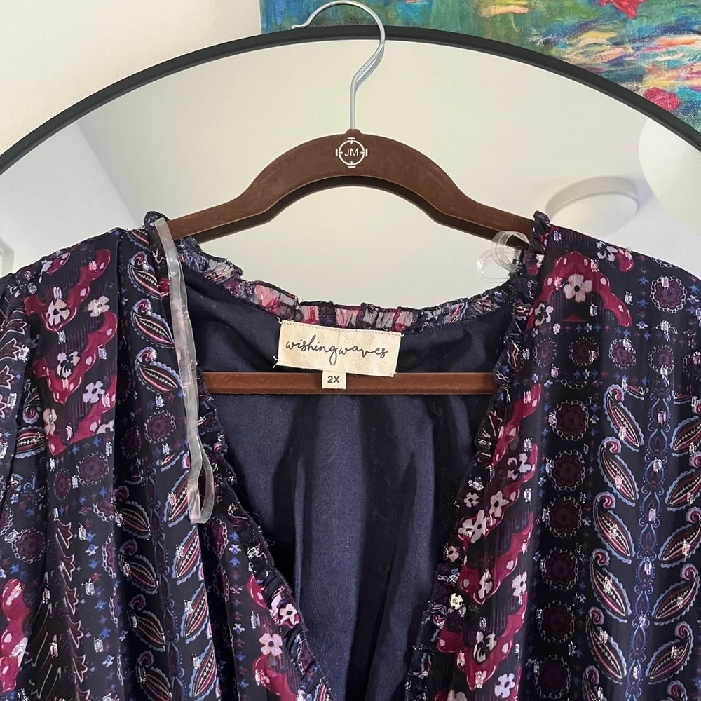 Elegant Floral Maxi Dress - Picture 3 of 6